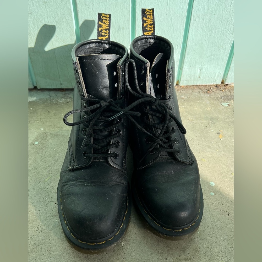 original Dr. Martens black leather boot